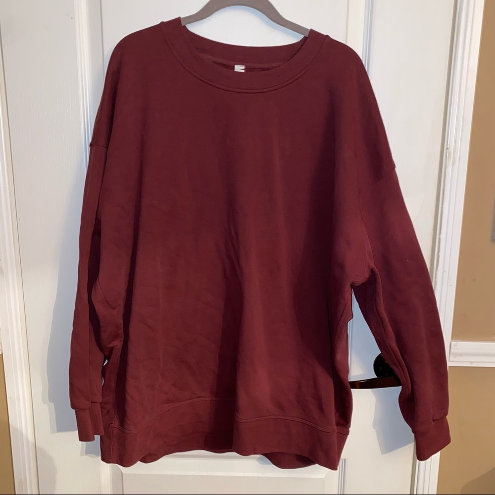 Lululemon crewneck sweatshirt
